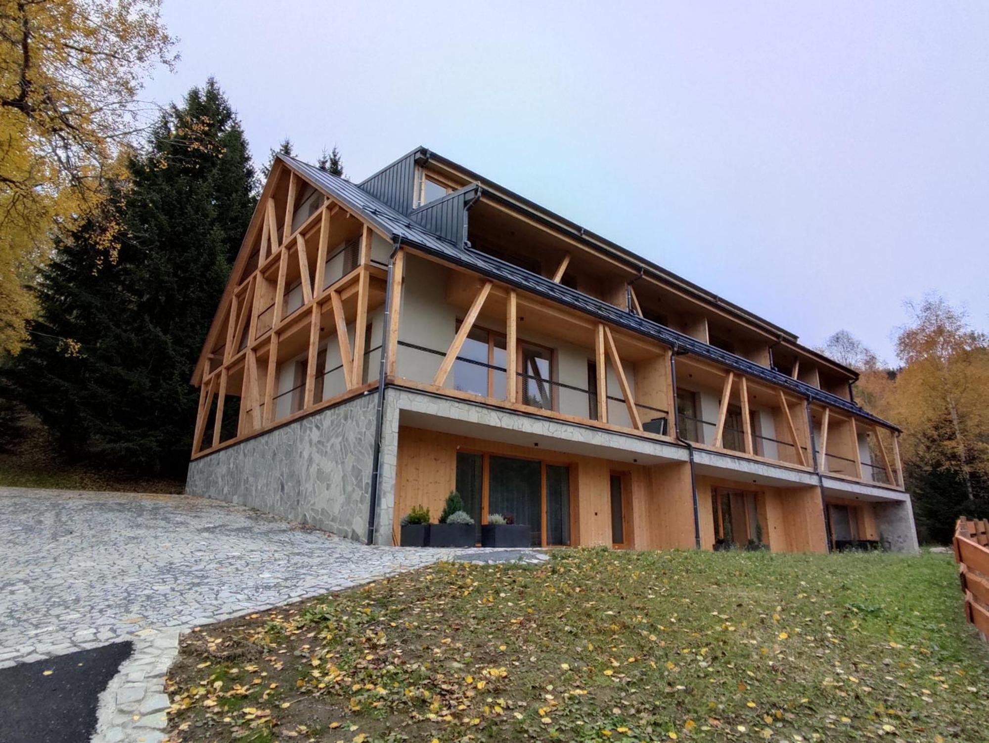 Hojsova Straz Brcalnik Apartman Hannzi Železná Ruda Exterior foto